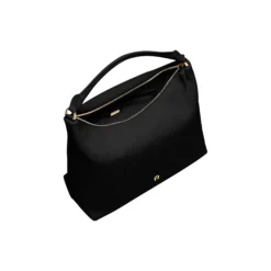 Zita Hobo Bag M, black coloured